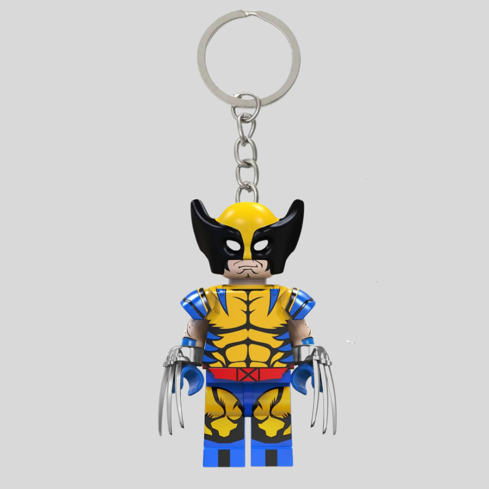 Wolverine LEGO Keychain | Gantungan Kunci LEGO Wolverine | Marvel Series