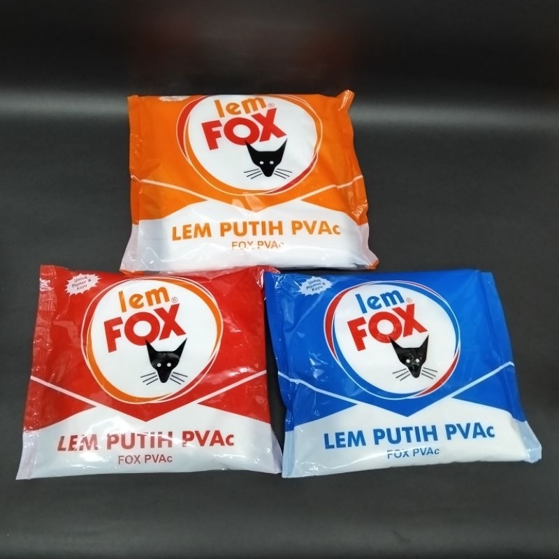 

Lem Fox Putih / Lem Slime / Kertas / Kayu / PVAC 350gram 400gram 700gram