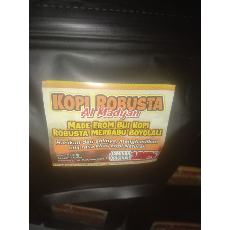 

Kopi Robusta Al Madyan Merbabu Original premium Grade 100 gr