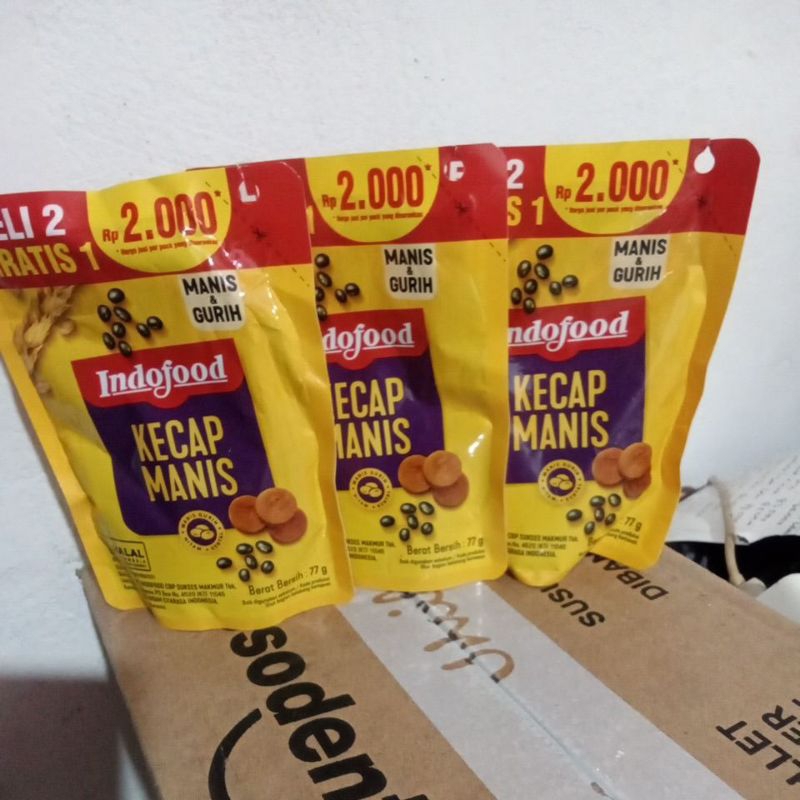 

Kecap Indofood 77gr 2k