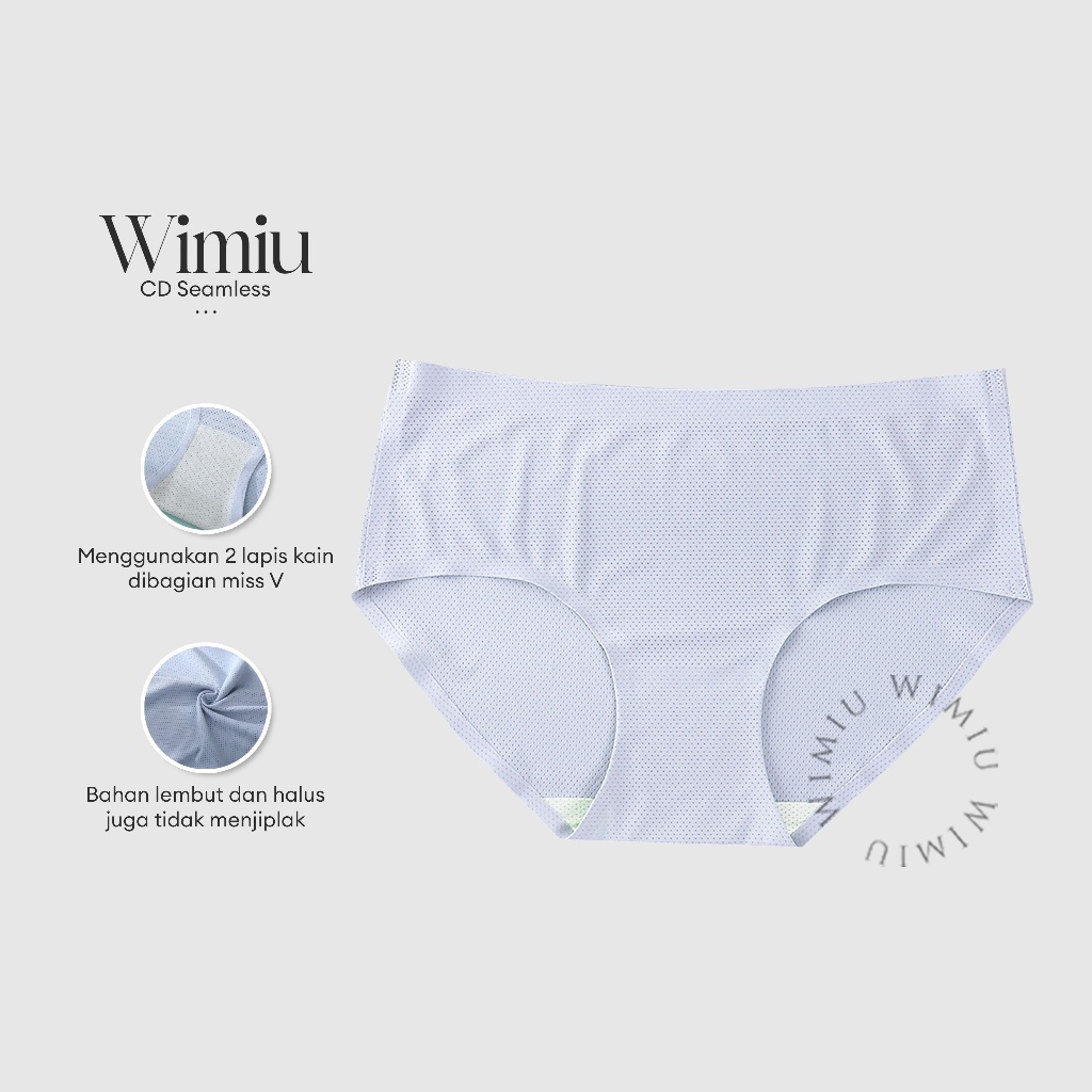 Wimiu Celana Dalam Seamless CD Seamless CD Wanita Seamless Panty 300063