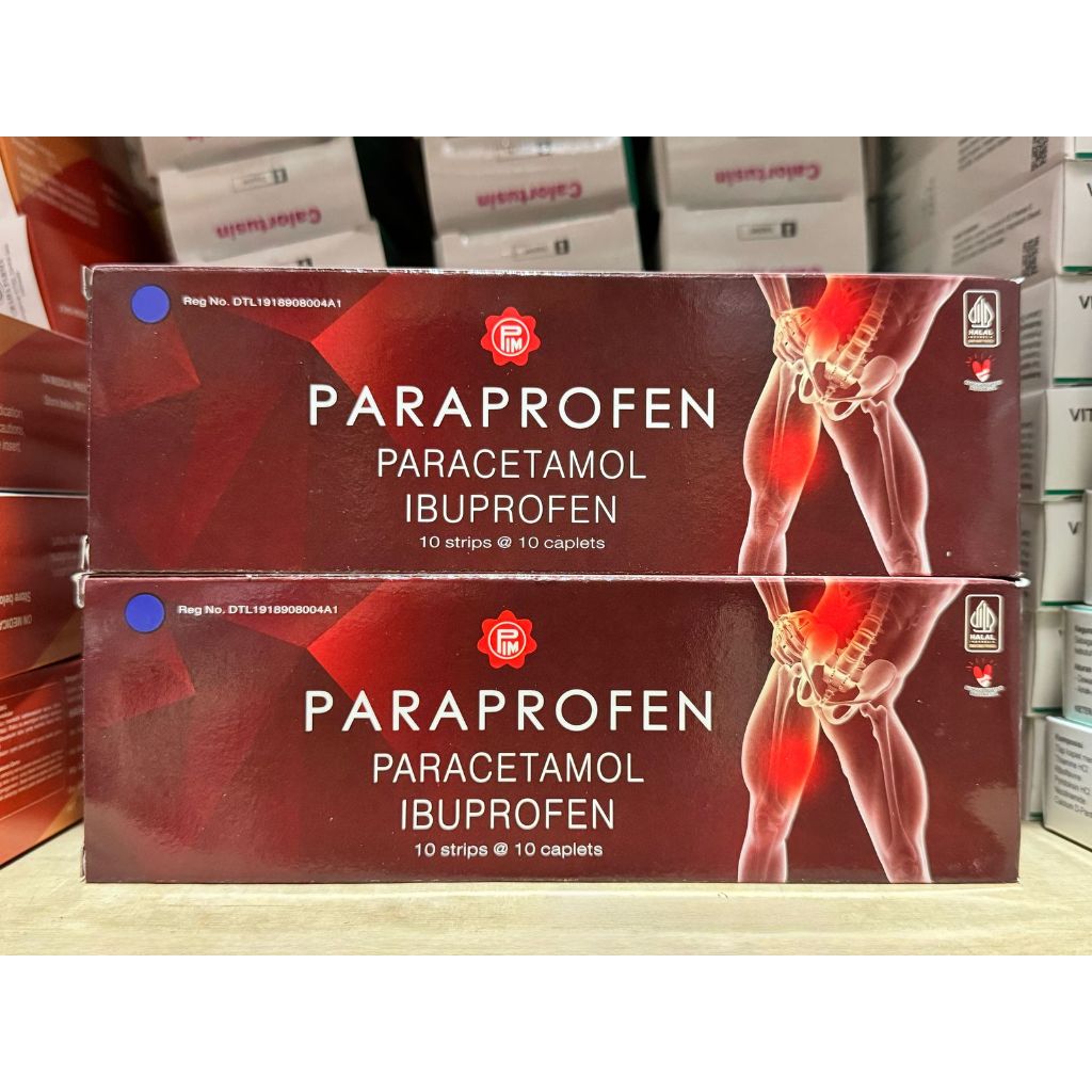 PARAFPROFEN ( PARACETAMOL DAN IBUPROFEN ) - BOX