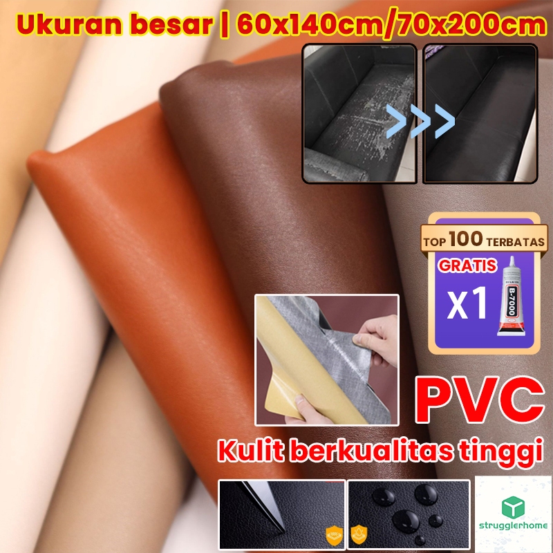 Lem super stiker kulit sofa perekat kulit sofa sticker kulit stiker bangku kulit sofa cover