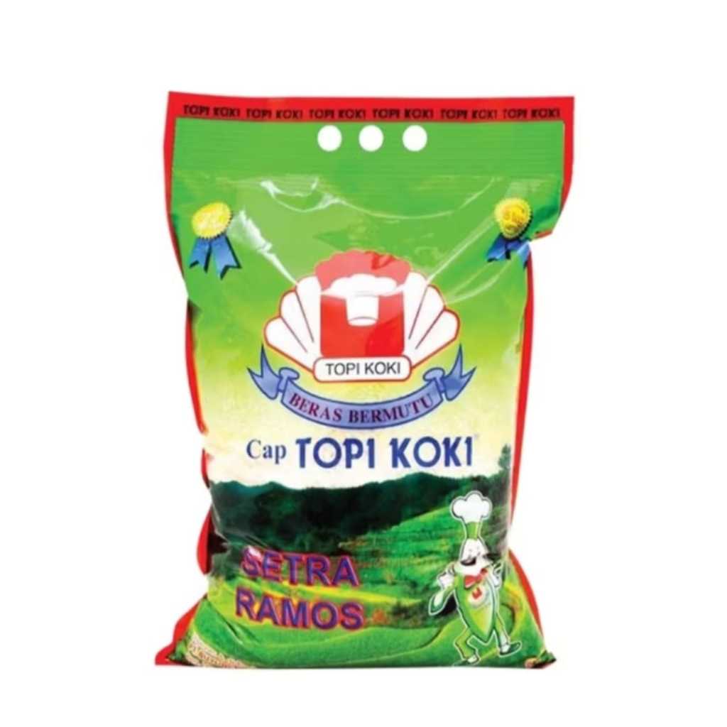 

BERAS TOPI KOKI SETRA RAMOS 5KG