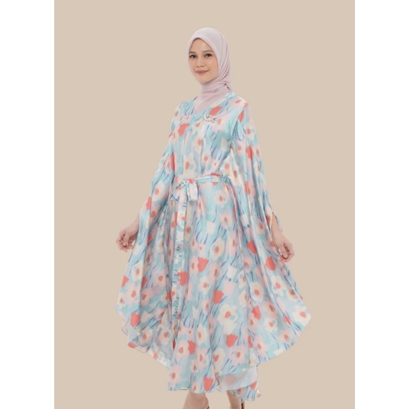 Wearing Klamby Thalia Dress (Preloved) Sky Blue