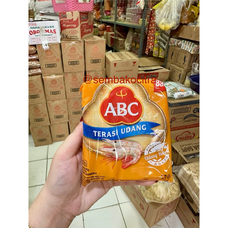 

TERASI UDANG ABC SACHET / TERASI ABC SASET isi 20 pcs x 3.8gram