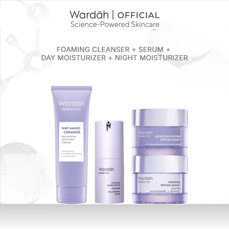Wardah Paket Renew You G4 Item Besar Wardah Renew You Anti Aging Wardah Original
