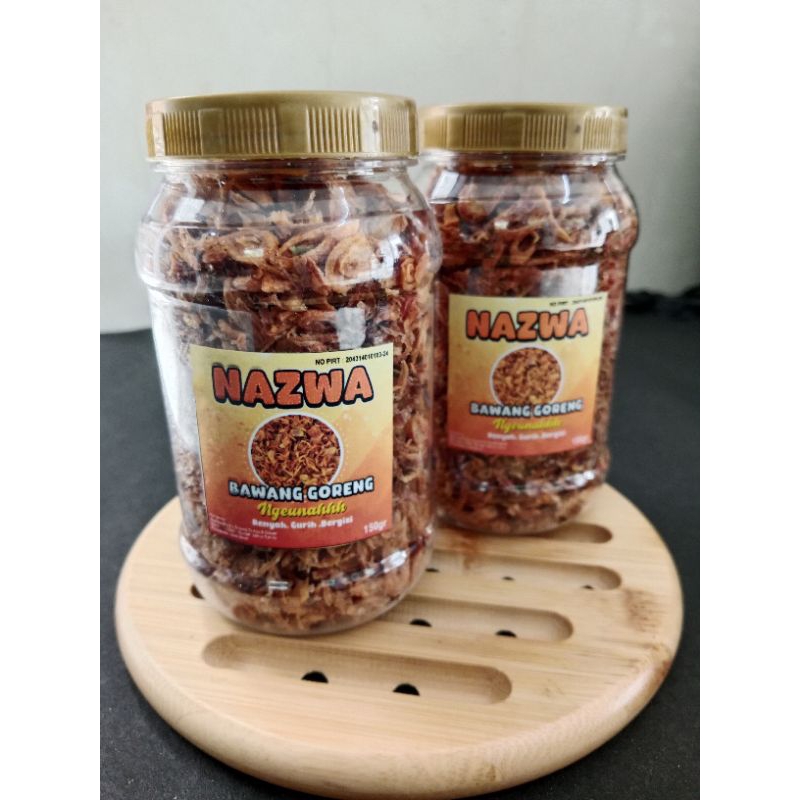 

NAZWA Bawang Goreng asli tanpa campuran tahan lama dan renyah yang pastinya wangi bawang asli