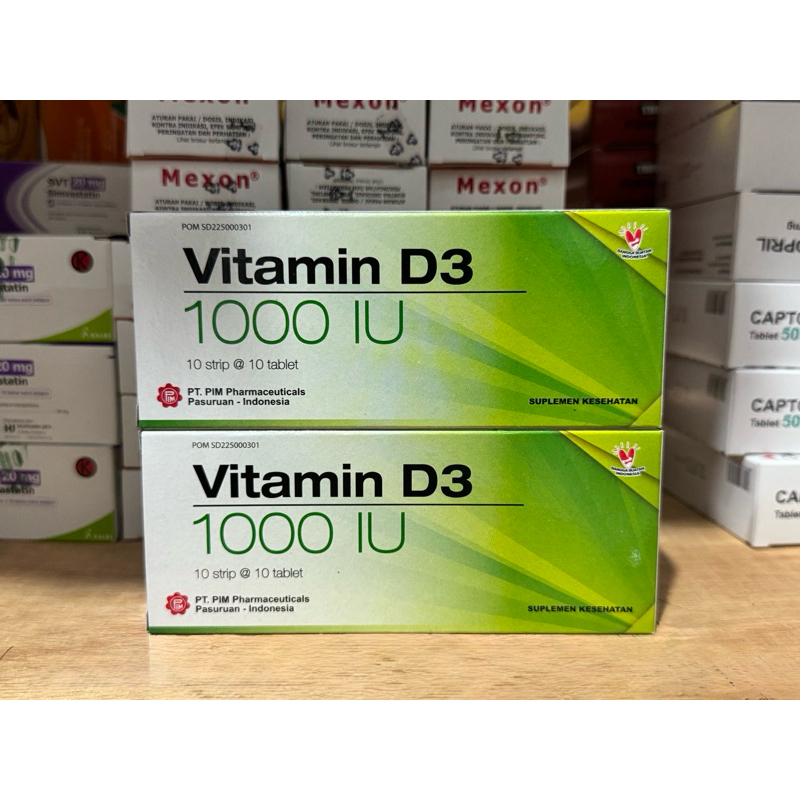 VITAMIN D3 1000 IU PIM - BOX
