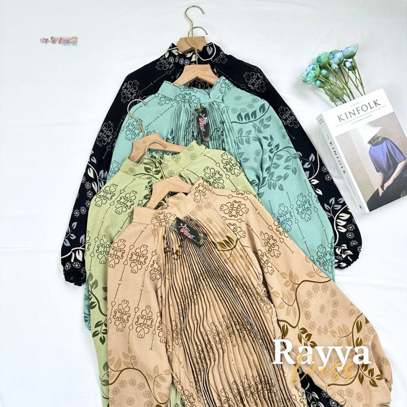 CITRA LONG DRESS PLISKET PREMIUM MOTIF BUNGA