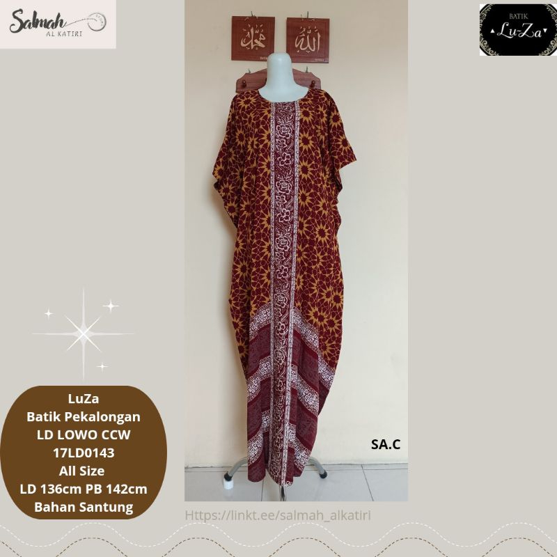 Daster LuZa Batik Pekalongan LD LOWO CCW (C)