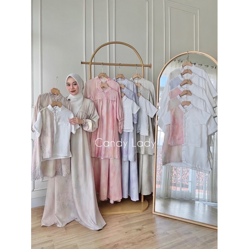 CANDY LADY Alurra Series Lady Sarimbit Maxi / Alurra Little Series Sarimbit Maxi / Koko Daddy Alurra