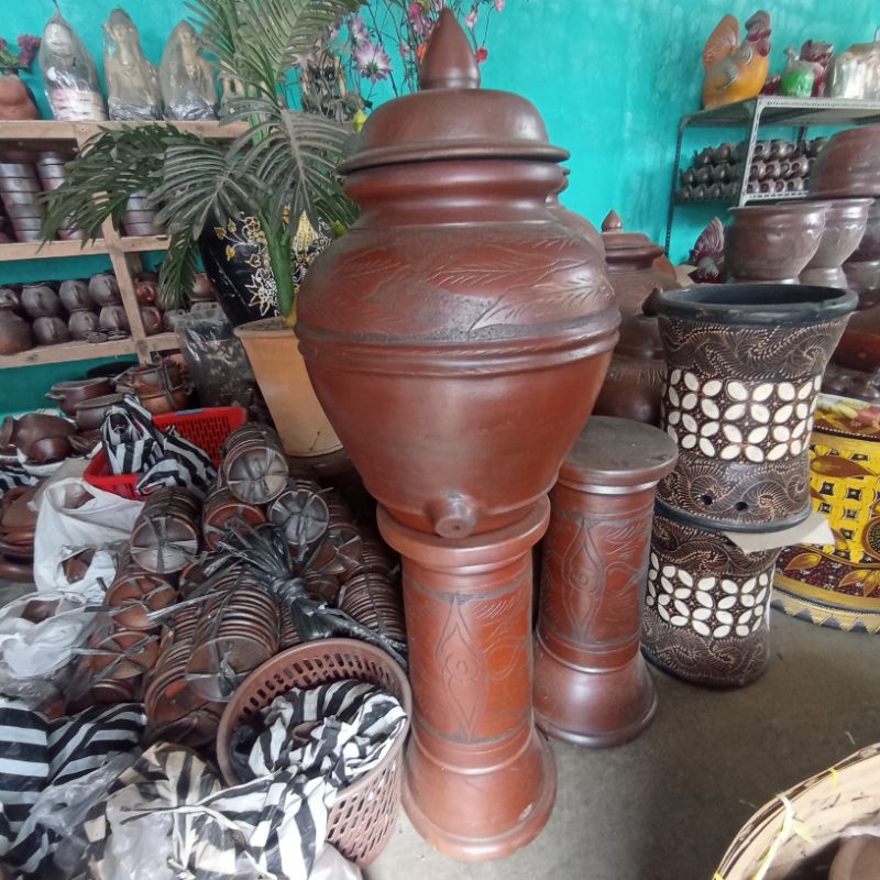 Padasan Sett Dudukan Padasan Gerabah