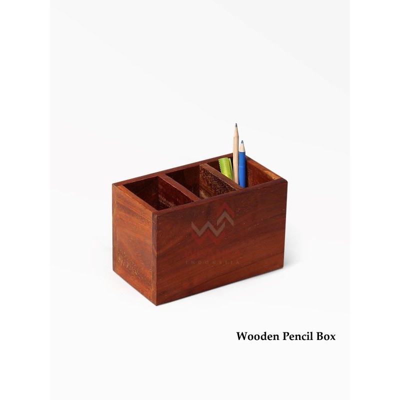 

kotak pensil kayu jati