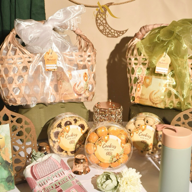 [Hampers Anyaman] Hampers Lebaran Idul Fitri - Hampers Kue Kering - Hampers Idul Fitri - Hampers Leb