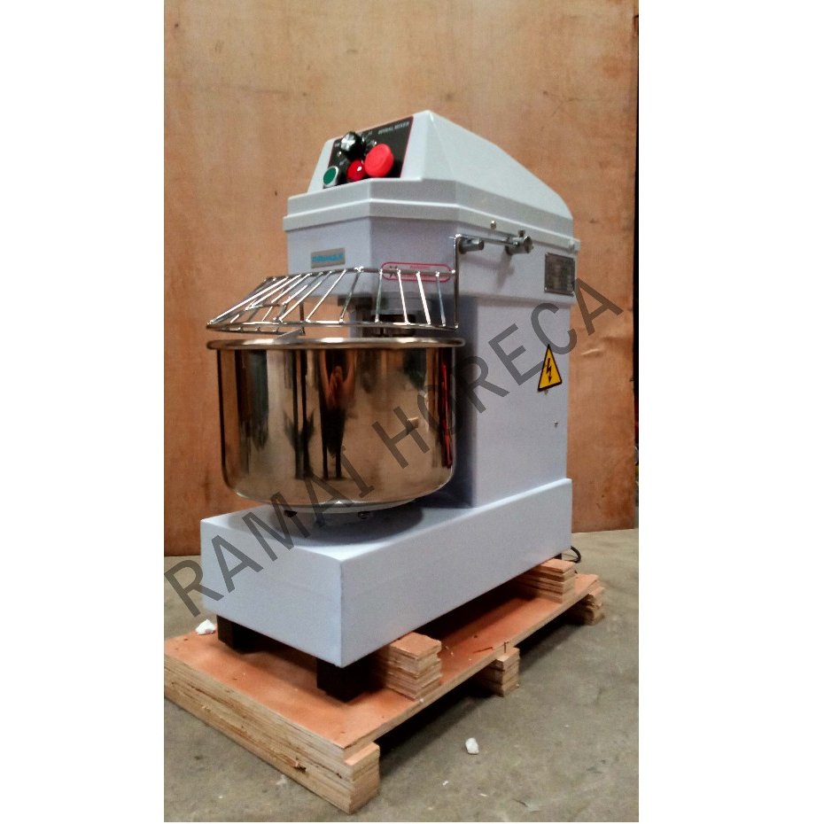 SPIRAL MIXER 5 KG SINGLE SPEED 10 LITER