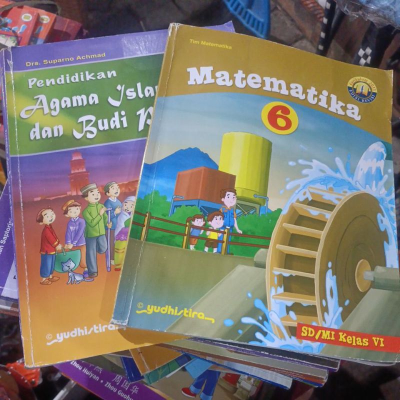 yudhistira k13 matematika & agama islam kelas 6/VI sd/mi