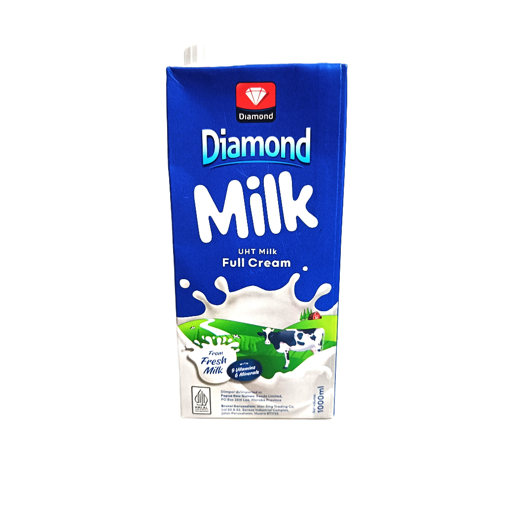 

Susu UHT Diamond Full Cream 1L (1 Liter)