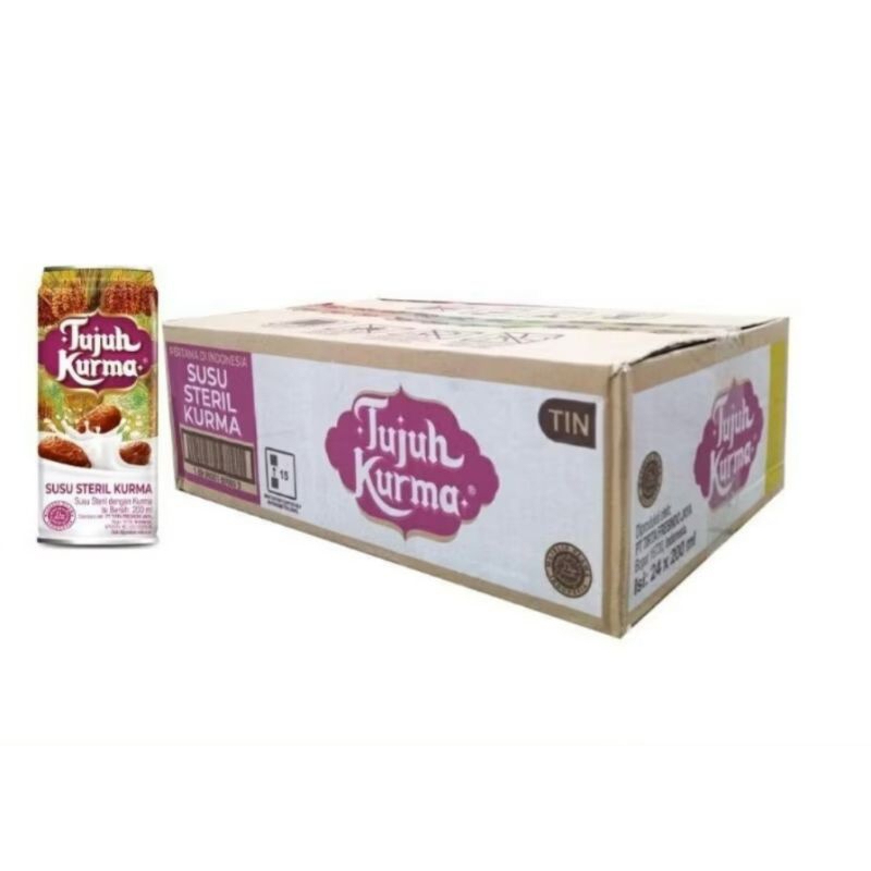 

SUSU STERIL SUSU TUJUH KURMA 189ML 12 PCS