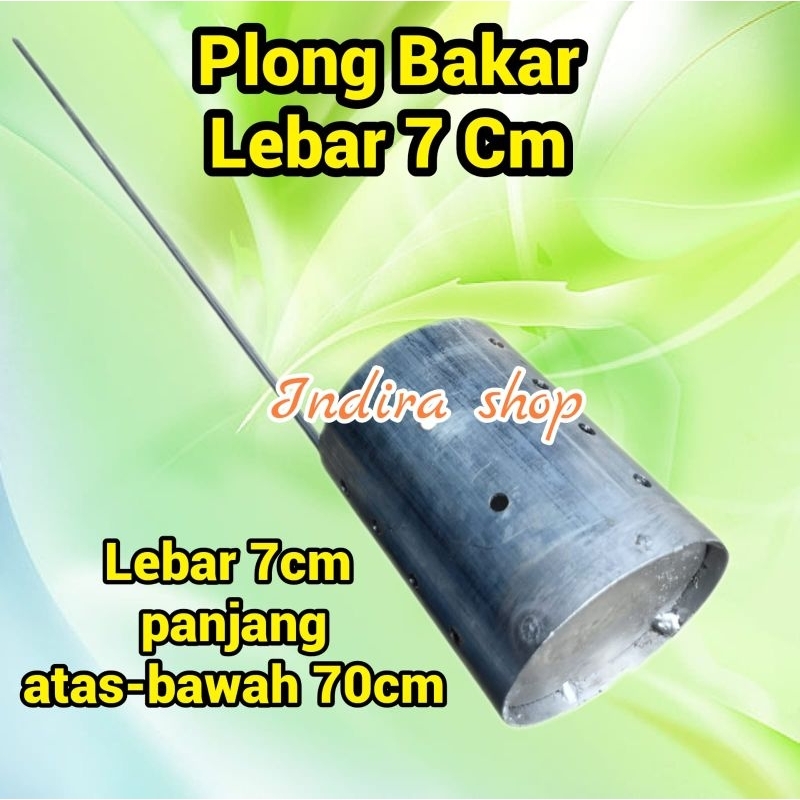 Plong Mulsa Model Bakar Lebar Lubang 7.1 Alat Plong Pelubang Plastik Mulsa