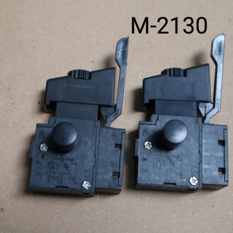 Switch Bor 13mm Modern / Saklar Modern bor listrik 13mm M-2130 / Saklar Bor M2130