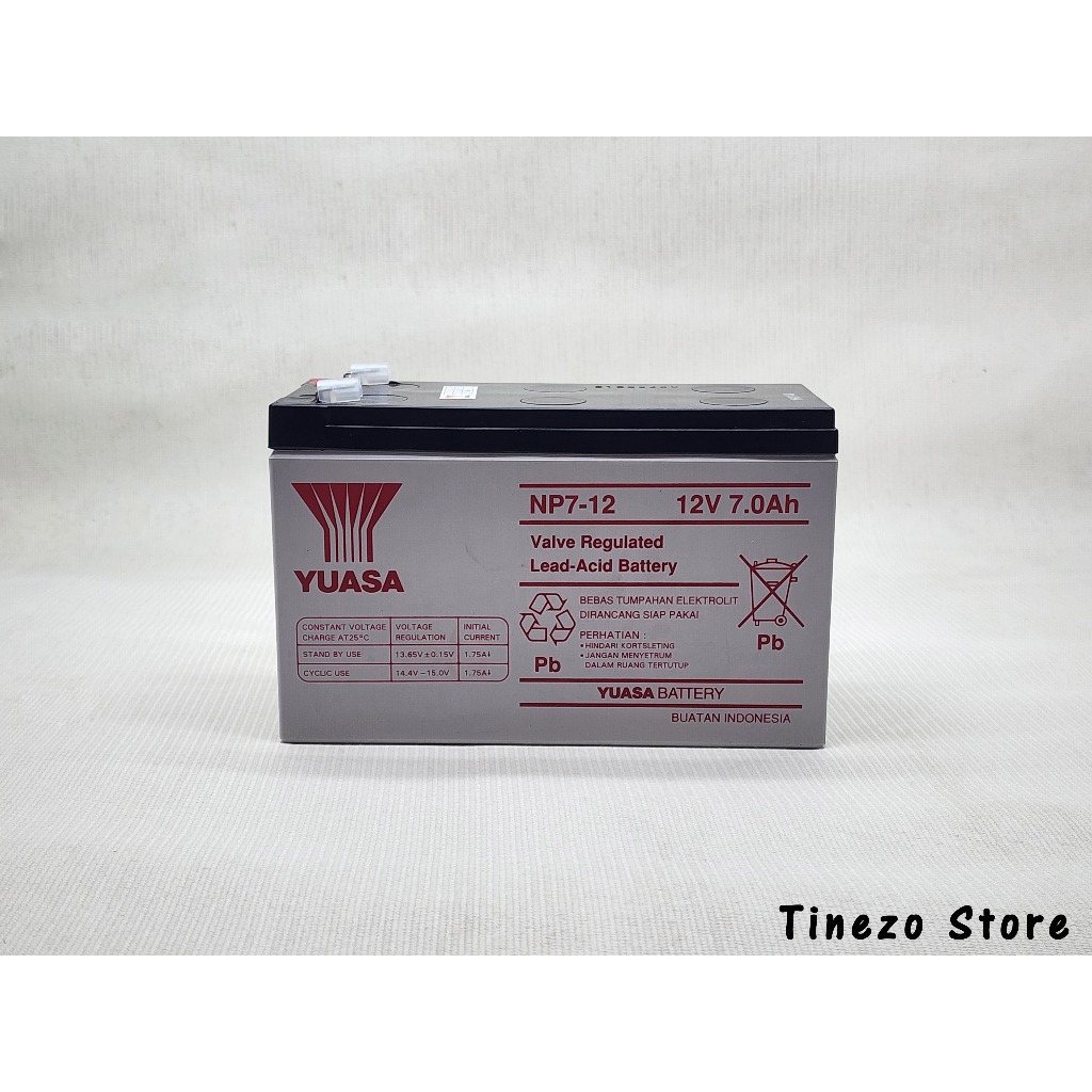 AKI ACCU YUASA NP7-12 SPRAYER UPS DLL