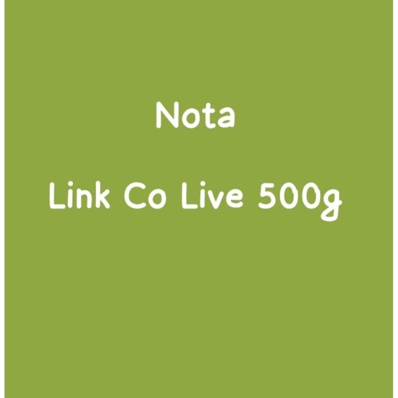 

Nota Link Co Live 500g