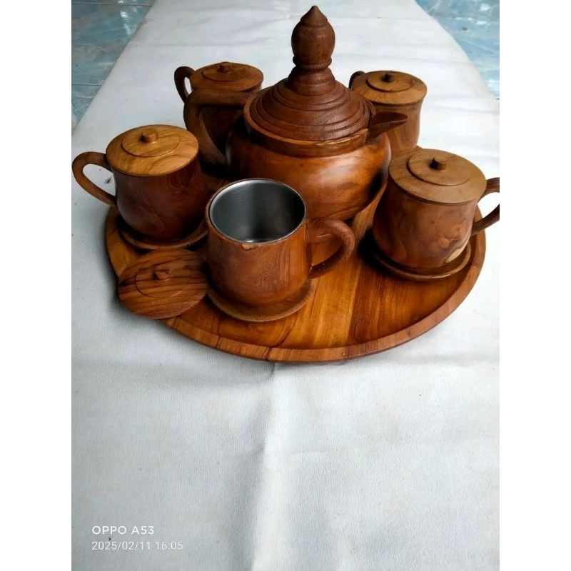 Gelas Kayu/Kerajinan Gelas Kayu