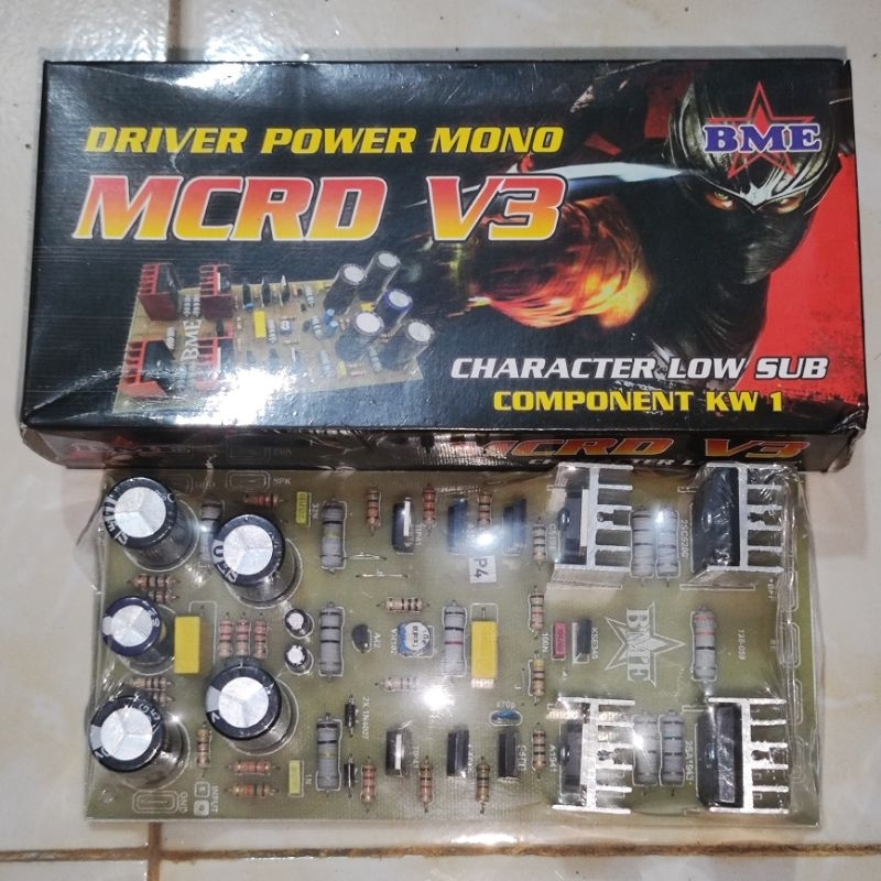 Driver Power Mono MCRD V3 LOW SUB BME