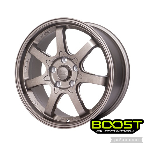 Velg Mobil Suzuki XL7 ring 17 BOROKO TJH HSR R17X75 H5X114,3 ET45 SANDY BRONZE