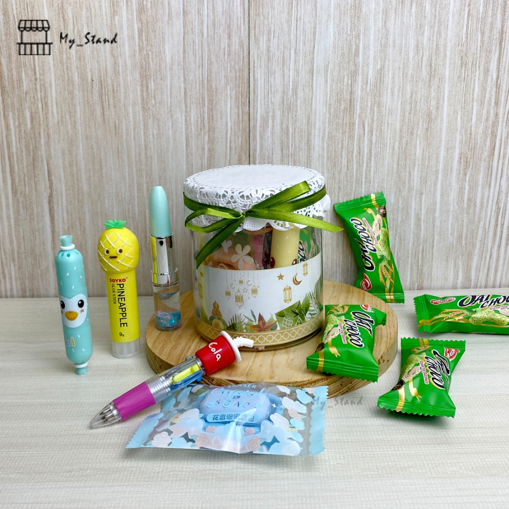 

PARCEL KAREEM -My Stand- Hampers Hari Raya Lebaran Idul Fitri Ramadan Oat bar paket Unik