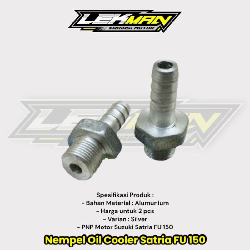 Nepel Oil Cooler Satria FU Nepel Oil Cooler FU Bahan Alumunium