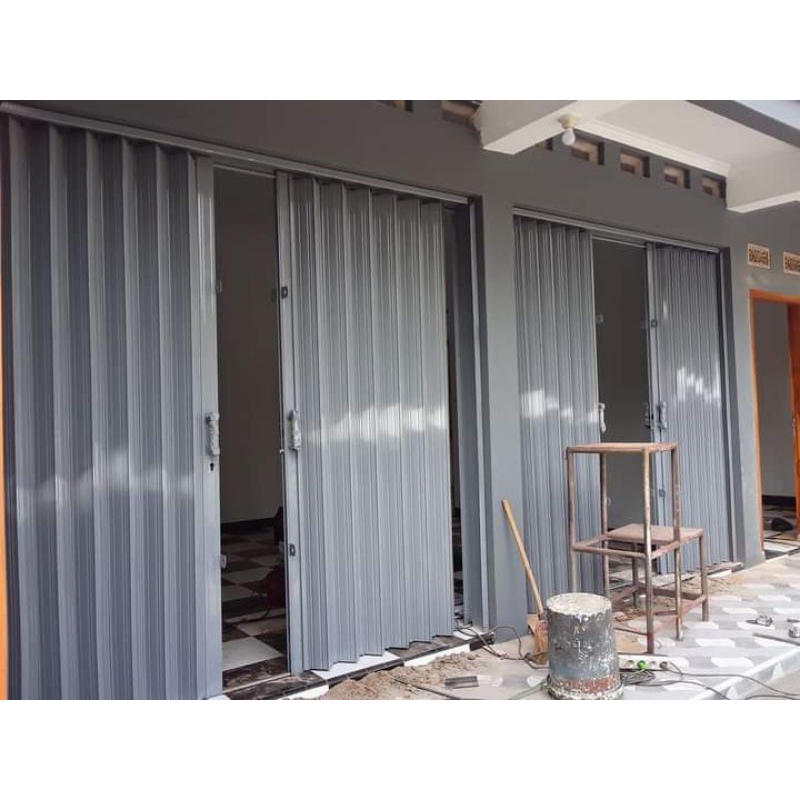 pintu ruko folding gate rolling door