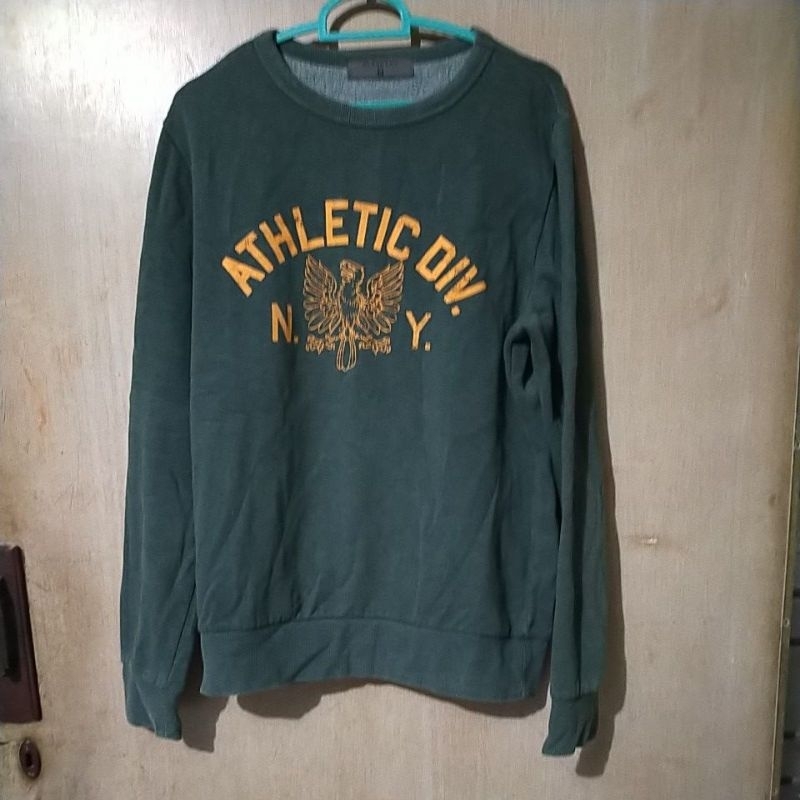 crewneck giordano hijau original