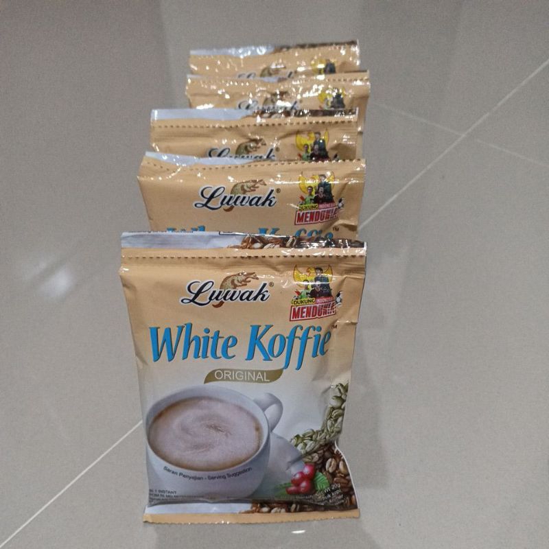 

luwak white koffie 1RENCENG ISI10 SACHET @20gr