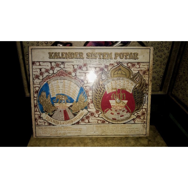

KALENDER PUTAR JAWA KERATON ANTIK. HITUNG WETON, RAMALAN DLL
