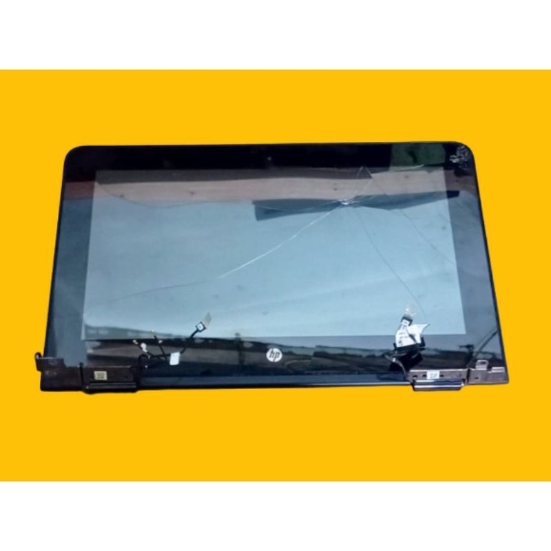 Lcd Led Touchscreen laptop Hp X360 11-ab006TU minus kaca retak tampilan bening sesuai gambar layak p