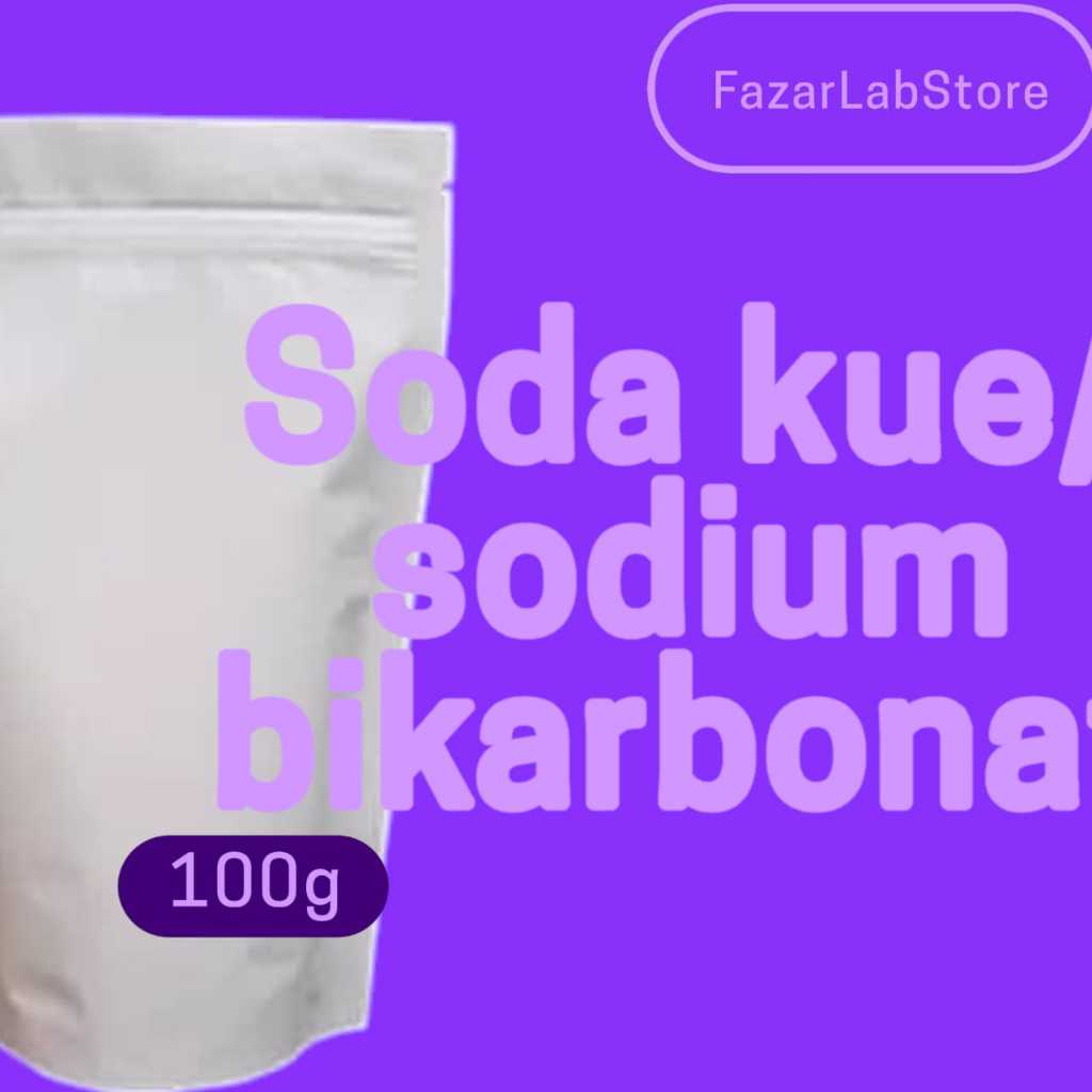 

NaHCO3 foodgrade 100g/soda kue/sodium bikarbonat/bahan sabun/baking soda