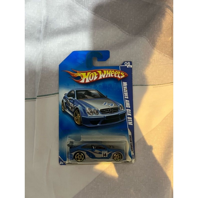 HOT WHEELS HOTWHEELS BLUE CARD MERCEDES AMG CLK DTM