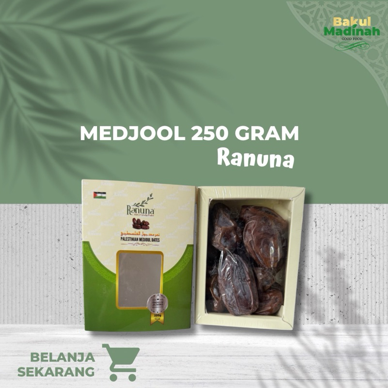 

[Bakul Madinah] - Kurma Medjool Ranuna 250gram