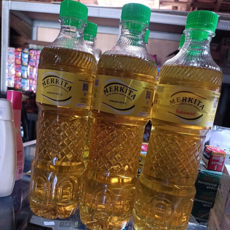 

MINYAK GORENG MERKITA 750 ML