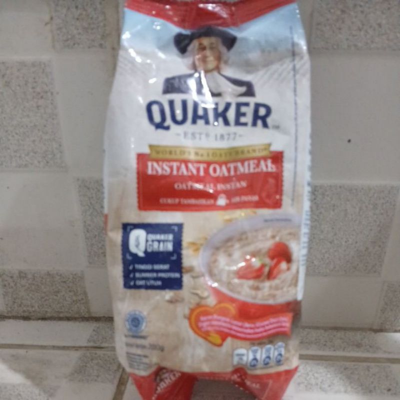 

Quaker instan oatmeal 200gram