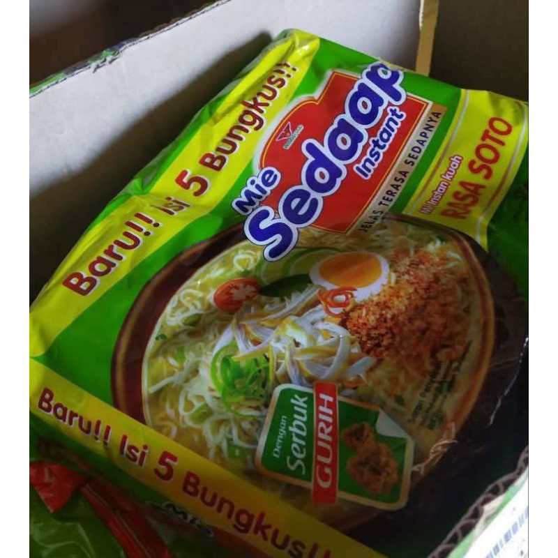 

sedaap soto 1 pack isi 5