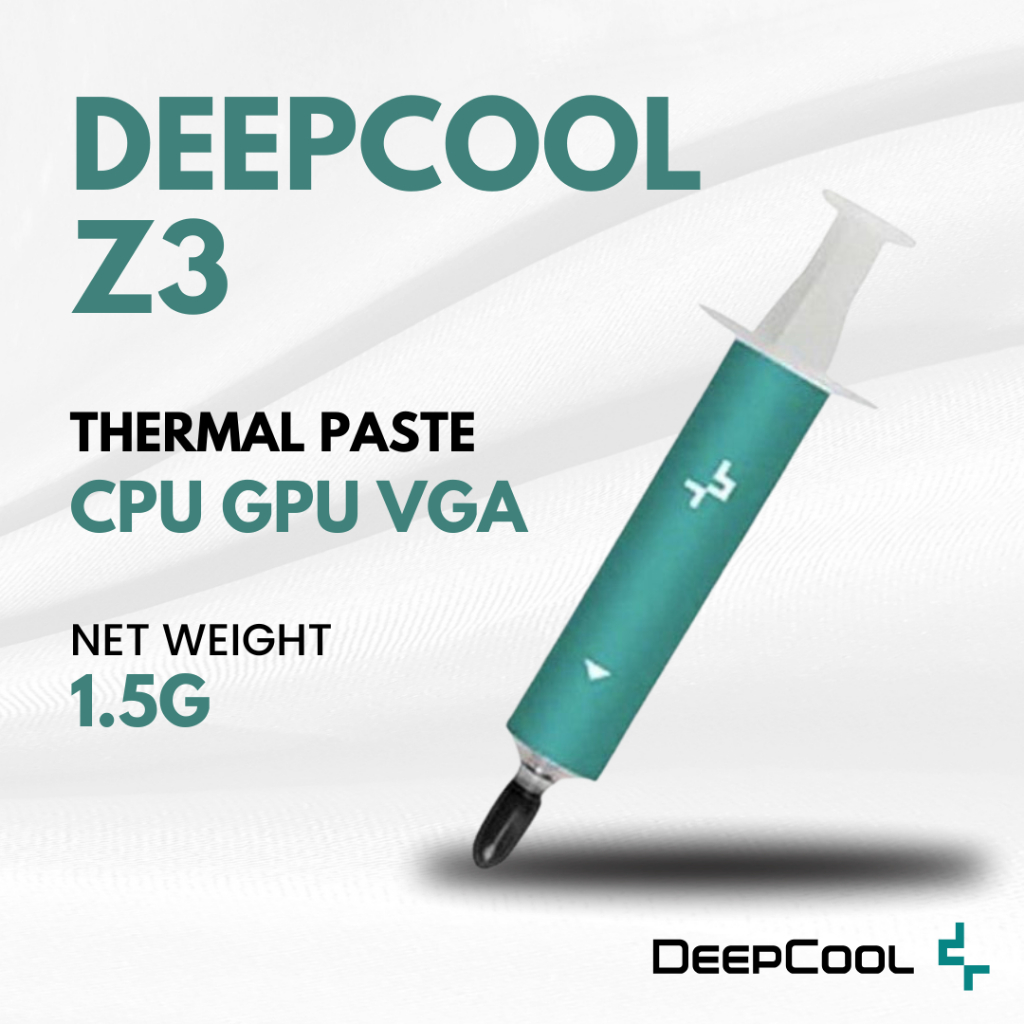 

Piscoklegit_ Thermal Paste Z3 Deepcool Pasta Suntik Processor Cpu Gpu Pc Laptop High Performance -