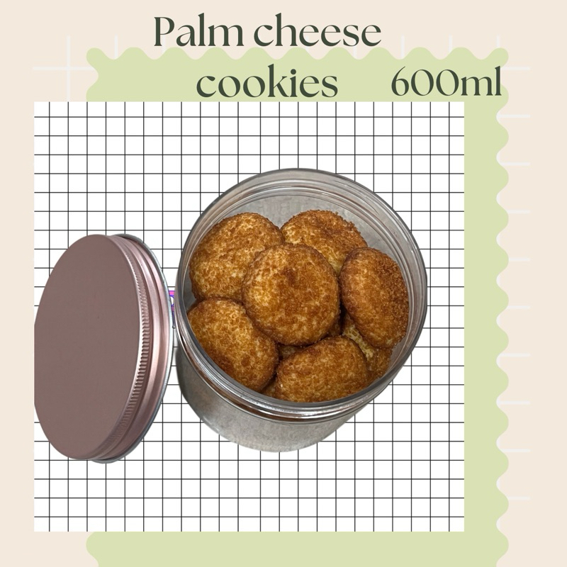 

Palm Cheese cookies Lebaran toples 600ml