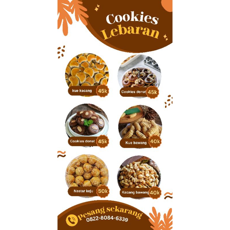 

Kue lebaran/kue kering/Nastar/Putri Salju/Kastangel/Cookies