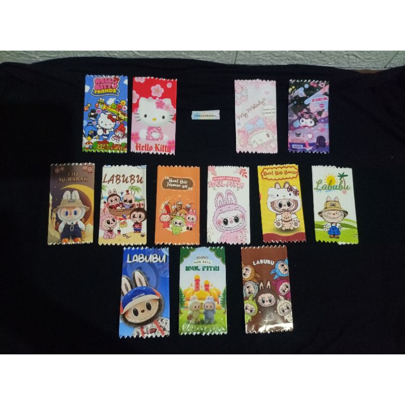 

[PERMEN] amplop lebaran permen labubu, amplop kuromi isi 10