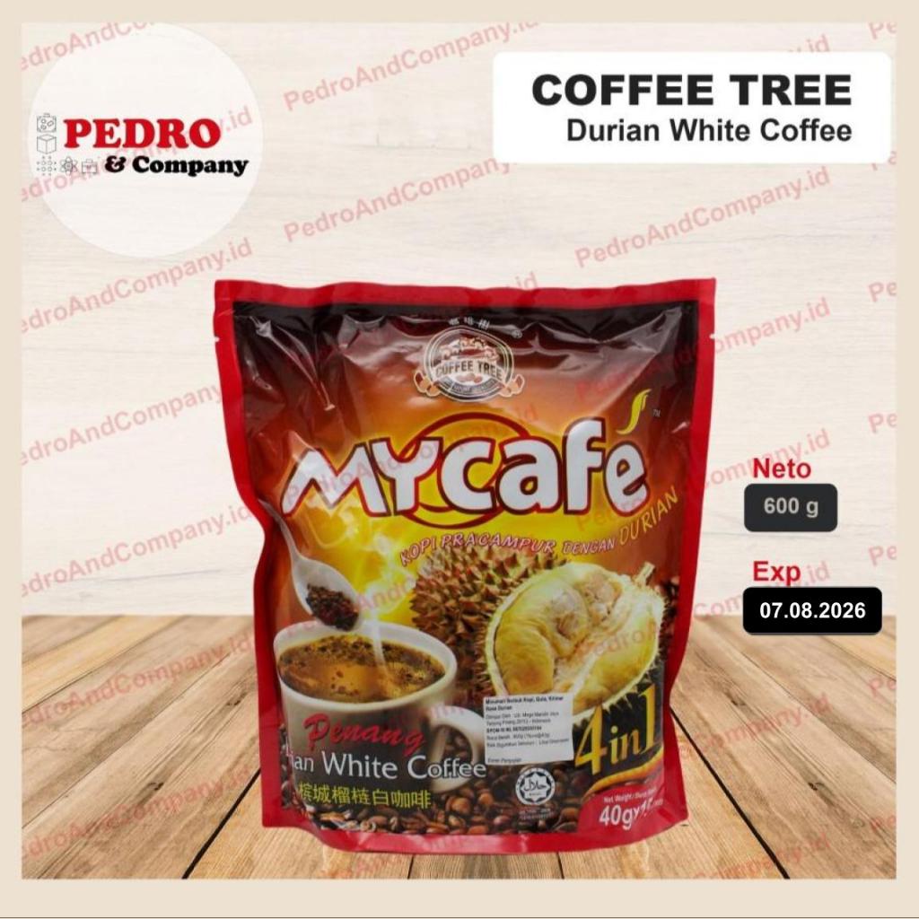 

Coffee tree mycafe DURIAN coffee 4in1 15 sachet kopi duren penang