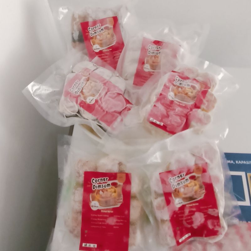 FROZEN PACK. Dimsum Siomay Ayam Udang Mercon Mozarella Crab Stick - Corner Kitchen