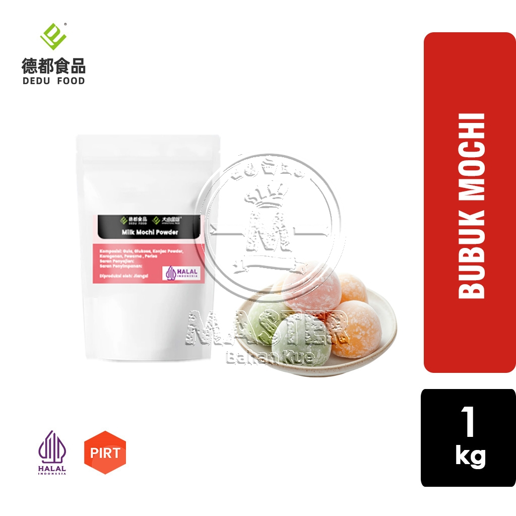

Milk Mochi Powder DEDUFOOD Tepung Mochi Susu [Pouch 1kg]